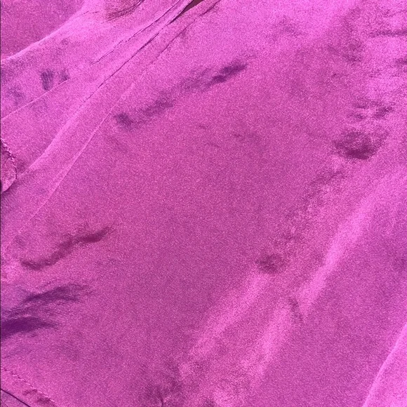 DKNY Women's Magenta Blouse - Picture 10 of 10